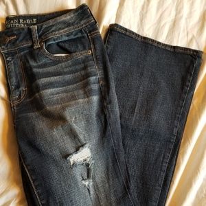 American Eagle Jeans. Kick Boot 14